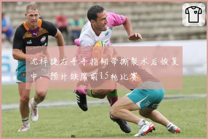 沈梓捷右手手指韧带撕裂术后恢复中，预计缺席前15轮比赛